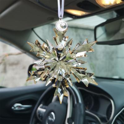 China Europe Light Healing Crystals Multiple Sizes Christmas Shinning Wholesale Crystal Chain Pendant Ornament for sale