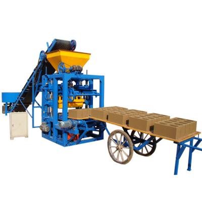 China Retail Cement Brick Block Making Machine Price Nepal QT4-24 Brick Making Machine For Sale In USA for sale