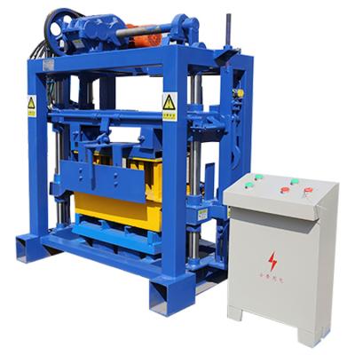 China Habiterra Mini Retail Block Making Machine Price QT40-2 Brick Making Machine Manual for sale