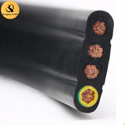 China 4core 3core 6mm marine price flat copper submersible pump cables for sale