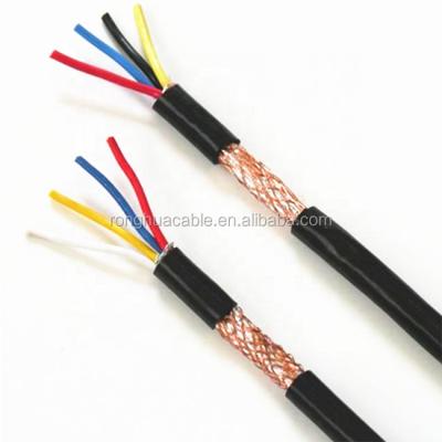 China Industrial 450/750v 4x1.5sqmm 4x2.5mm Flexible Copper Wire Shielded PVC Sheath Control Cable for sale