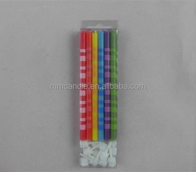 China 2018 Other Wholesale Unique Colorful Lighting Birthday Candles for sale