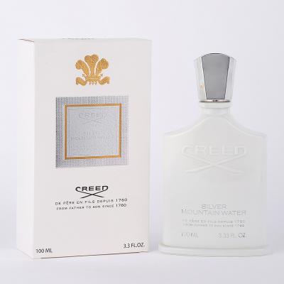 China Natural Fragrance 100ml Creed Silver Mountain Water Fragrance Perfume 1 1 High Quality In Box For Unisex Fragrance for sale