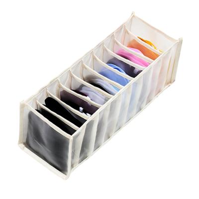 China Home Drawer Viable Cabinet Space Saving Underwear Divider Organizer Bra Sock Tie Storage Box for sale