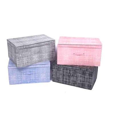 China 72 L Sustainable Large Capacity Nonwoven Fabric Storage Container Home Sundries Storage Barrel for sale