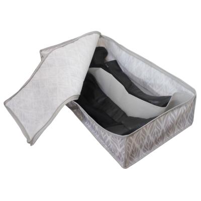 China 2020 New Viable Custom Foldable Boot Storage Closet Organizer Blankets Clothes CHOOSE Non-woven Storage Box for sale