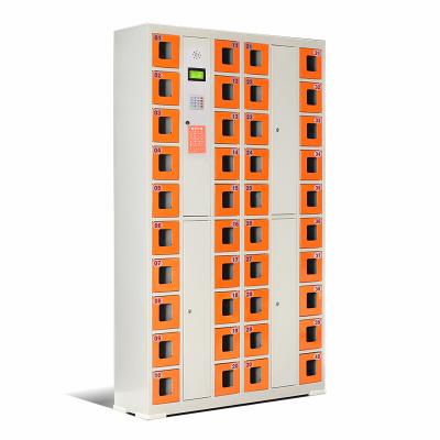 China Commercial Hot Modern Barcode Mobile Phone Coin Vending Furniture Kiosk Filling Station With Lock Box for sale