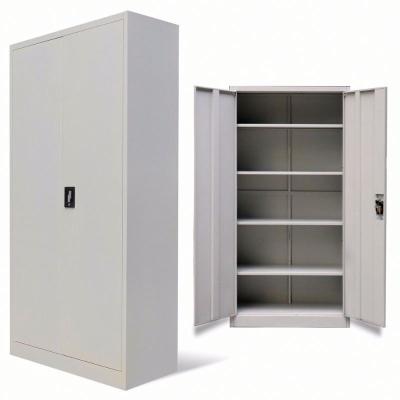 China 2 Door Industrial High Quality Modern Iron Straw Metal Storage Cabinet Closet / for sale