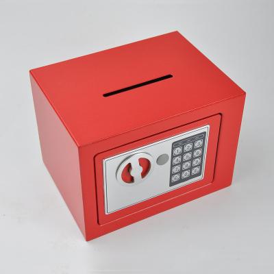 China New Keypad Lock Home Office Hotel Hide Black Electronic Cash Digital Safe Box H170mm*W230mm*D170mm for sale