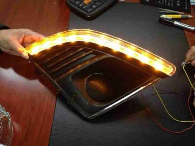 China Hatchback Cruze Daytime Running Lights Module With Automotive Turn Light for sale