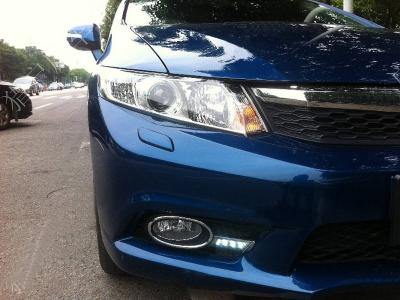 China Módulo Honda Civic de la prueba LED DRL del choque lámpara corriente del día del poder más elevado de 1 vatio en venta