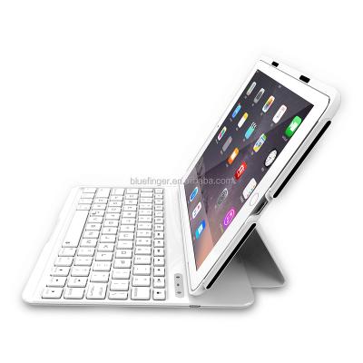 China Super slim design and magnetic type magnetic type, detachable, 7 colors LED backlight keyboard for iPad pro for sale