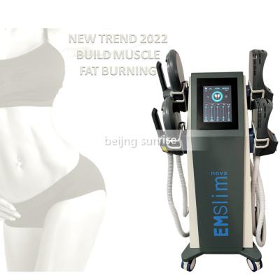 China Skin Tightening New Trend With RF Body Sculpt Machine / Electromagnetic Body Slimming Machine for sale