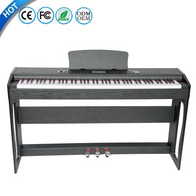 China Digital Musical Instruments Piano Electronic Wooden Piano Keyboard Hammer for sale