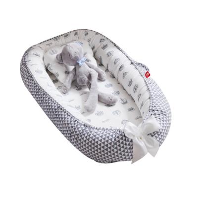 China Modern Portable Baby Nest 0-12 Months Co-sleep Crib Cot Bed Breathable Cotton Baby Nest Sofa Newborn for sale