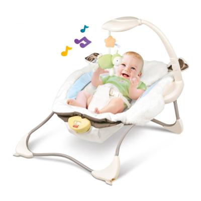 China Modern Multifunctional Soft Infant Seat Vibrating Foldable Baby Chair Electric Baby Sleep Bouncer for sale