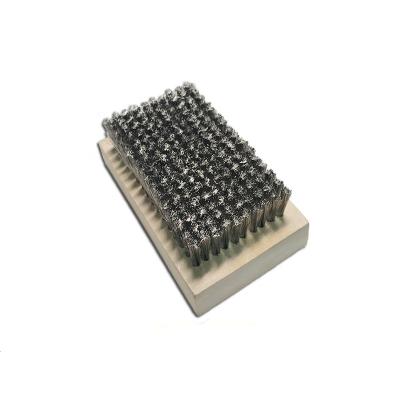 China Ceramic Anilox Roller Stainless Steel Cleaning Wire Brush for Cleaning Ceramic Anilox Roller for sale