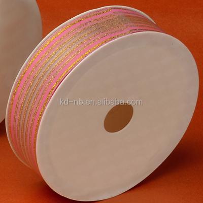 China Floral Paper Bag Decorate Ribbon PP Ribbon For Packaging for sale