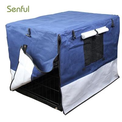 China Sustainable Luxury Dog Cage Cover Crate Cover for sale