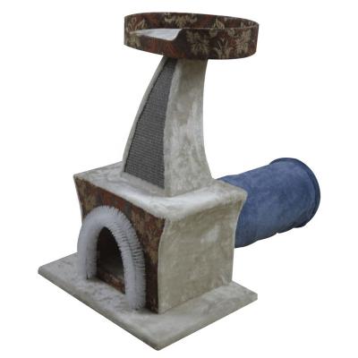 China Sustainable High Quality Sisal Cat Tree House Comfortable Cat Bed Cave Scratch for sale