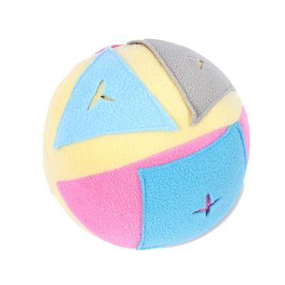 China Sustainable Fleece Dog Training Nose Toy Ball IQ Treat Feeding Toys for sale