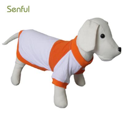 China Sustainable Warm Cotton Pet Shirts Pet Apparel Dog Cat Clothes for sale