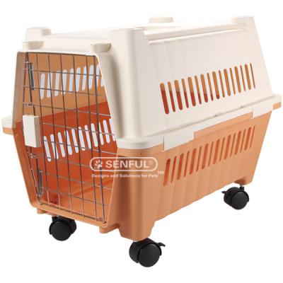 China Viable Flight Cage, Airplane Cage, Plastic Dog Carrier China Dog Cage for sale