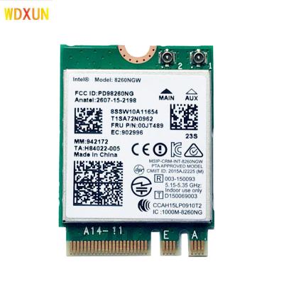 China LAPTOP 8260NGW 8260AC 802.11AC WIFI Module BT4.0 For ThinkPad X270 T570 P410 TS150 T470 L470 L570 M900Z Network Card for sale