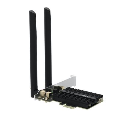 China Intel AX210 WiFi 6E 3000Mbps BT 5.2 Desktop Dual Band Wireless Network Card 2.4G/5G/6G ax210ngw 802.11AX PCIe WIFI PCI Express for sale