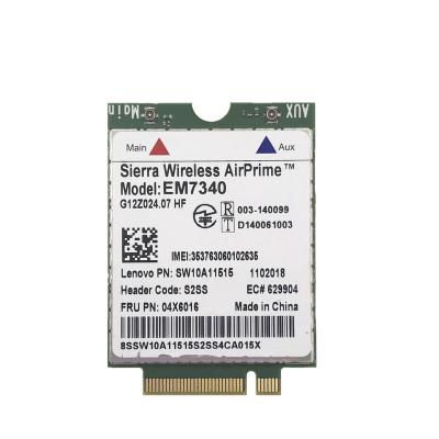 China LAPTOP for AirPrime EM7340 Wireless Sierra FRU 04X6095 4G ​​LTE/HSPA Module for Lenovo ThinkPad Helix 10 2nd GEN X260 /T460/ T460S/T560 for sale