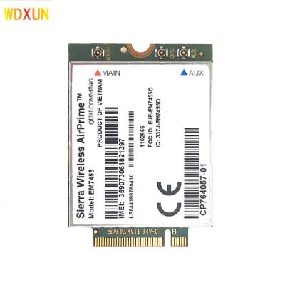 China LAPTOP Sierra Wireless WWAN EM7455 LTE 4G NGFF Module FDD/TDD LTE Cat6 NGFF/M.2 4G MODULE 300Mbps CARD for sale