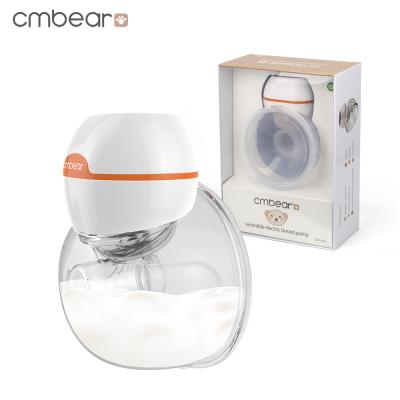 China BPA Free Portable Electric Double Breast Pump Silent Portable Hands Free Automatic Breast Milker for sale