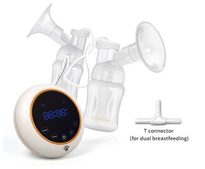 China BPA Free Two Size Of Clamp Breastfeeding Breast Pump Electric Breast Pump Single And Double Pump for sale