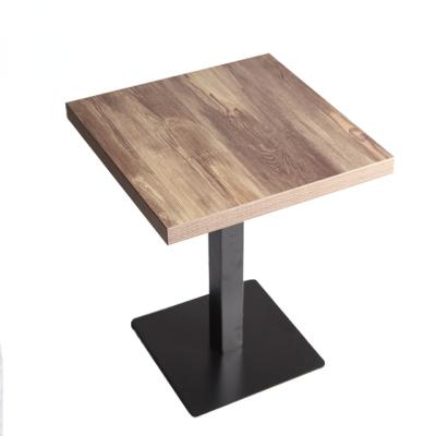 China (Other) Melamine Restaurant Adjustable Hot Selling Wood Dining Table Tops for sale