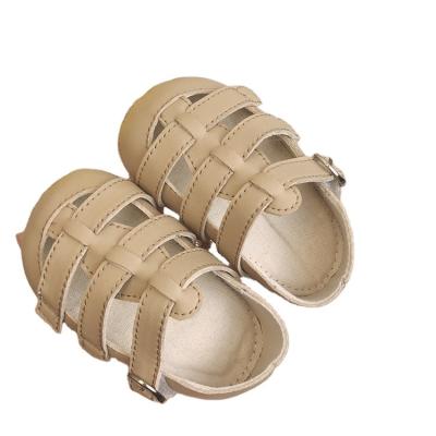 China Cute Baby Girls Round Sandals Summer Pre Walk Shoes Comfortable Baby China Shoes for sale