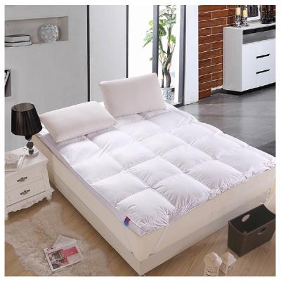 China Wholesale Plain Micro Single Style Fiber Bedding Mattress Cover Topper for sale