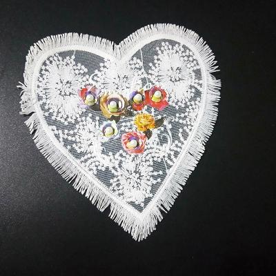 China Wholesale 3D Sew On Transfer Embroidery Mesh Digital Printing Patches For T Shirt for sale