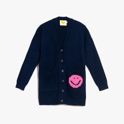 China Jayney Cardigan Kr Logo Oatmilk WS Breathable Fashion Style For Girl Women for sale