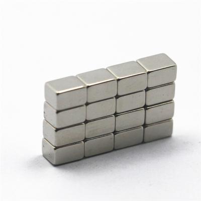 China Industrial Neodymium Magnet N50 2X1x1 2 Ndfeb Block Magnet Price Sensitive Magnet Appearance Reasonable Strong Ndfeb Magnet for sale