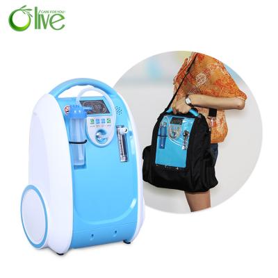 China Olive 1-5l/min Mini Concentrador De Oxigeno 3lt Portable Oxygen Concentrator 1l 5l Medical Grade Oxygen Concentrator For Sale OLV-B1-1 for sale