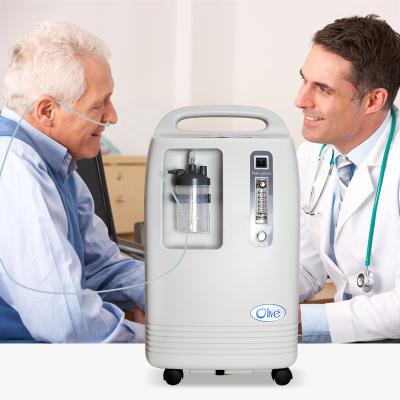 China 2021 Size Purity Medical Grade Oxygen Concentrator 2021 New Design Oxygen Concentrator 10l 5l 10l New Design 95% High Purity Medical Grade Oxygen Olive Portable Concentrator With Nebulizer for sale