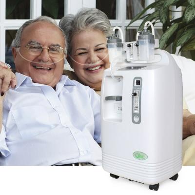 China 10 Liter Medical Oxygen Concentrator OLV-5 Oxygen Concentrator High Purity Ferrule 95% Portable Machine 10l Double Flow for sale