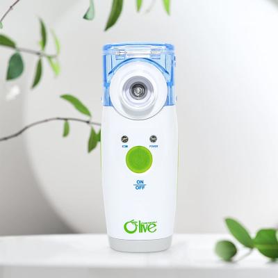 China For Small Baby Home Inhaler Olive Mesh Nebulizer Olv N01 China Manufacturer Medical Handheld Nebulizer Machine For Home Use for sale