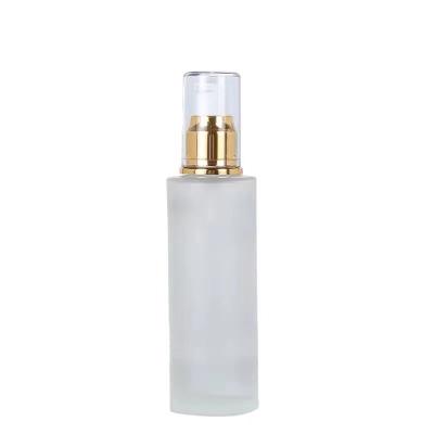 China Personal Care Spray Emulsion Cream Bottle Glass Emulsion Bottle Cosmetic Glass Oil Bottle for sale