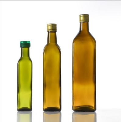 China Cheap Price 250ml 500ml 1000ml Oliver Oil Empty Glass Bottle From Oliver Peanut Oil China Factory for sale