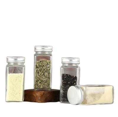 China Freshness Preservation Kitchen Seasoning Bottles Glass Spice Shaker Bottles Seasoning Bottles For Seasonings for sale