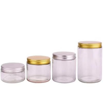 China Wholesale 100ml 250ml 500ml 750ml 1000ml Food Leakproof Straight Side Glass Jar for sale