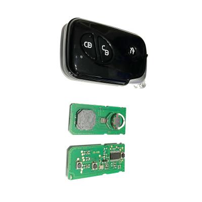 China ABS + Metal Wholesale Excellent Car Key Fob Frequencies 315Mhz 3 Buttons Auto Key Car Smart Key Folding Remote Entry Fit For Byd G3 for sale