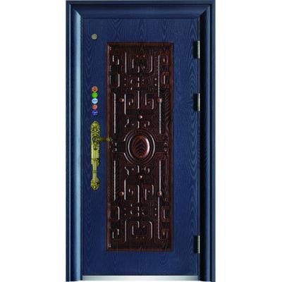 China August Cold Roolled Steel Chinese Anti-theft Classic Security Doors With High Quality for sale