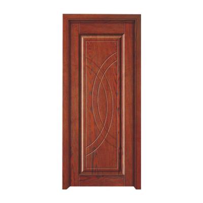 China Sound Insulation Interior Room With Curvings Solid Wood Core Entry Entry Door for sale